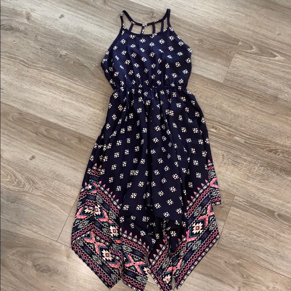 Girl’s Navy Summer Dress 👗